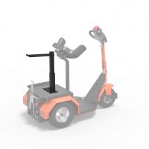 Rack de acopladores  de enganches en Trike