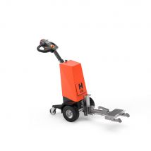 Tractor de remolque con pinza para carro danés