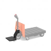 Plataforma de escalones HT-400-XL desplegada